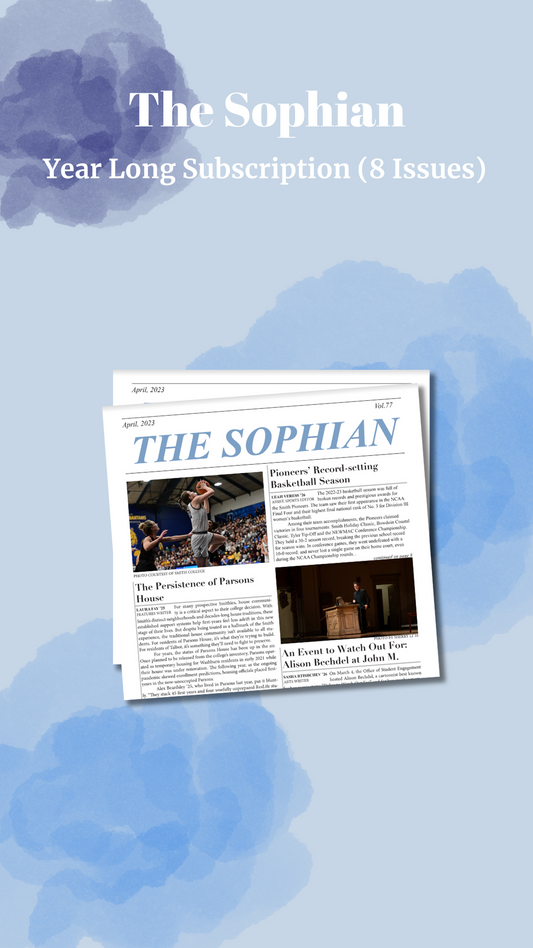 The Sophian Newspaper - Yearlong Subscription